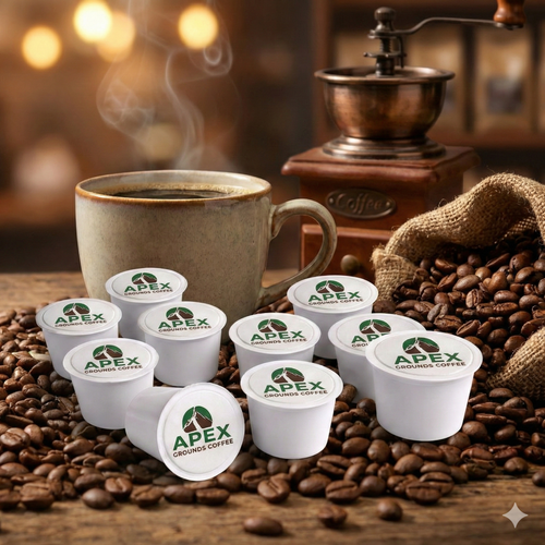 12 Pack Single Serve Coffee Capsules Apex Grounds Coffee