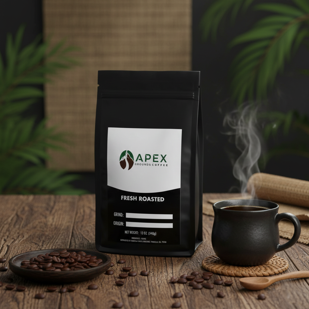 Asian Plateau Blend Apex Grounds Coffee