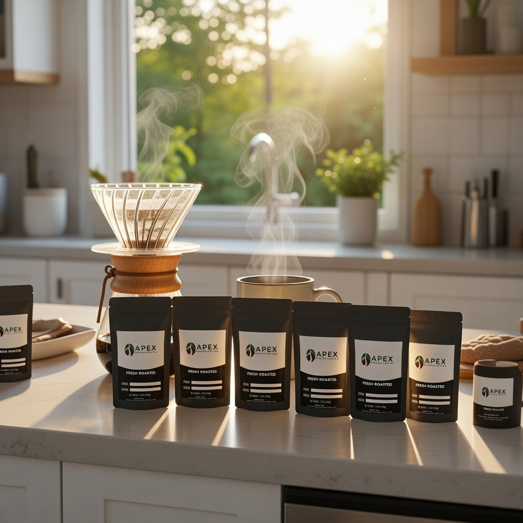 Single Origin Coffee Favorites Sample Pack Apex Grounds Coffee